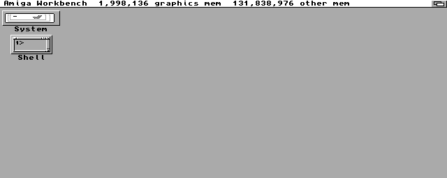 Screenshot of AmigaOS 3.1.4