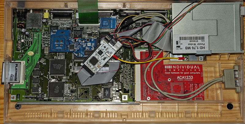 Indivision AGA MK3 in Amiga 1200